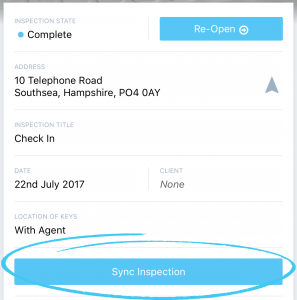 The InventoryBase App – completing reports in the field