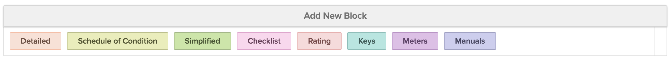 Block/Format Types