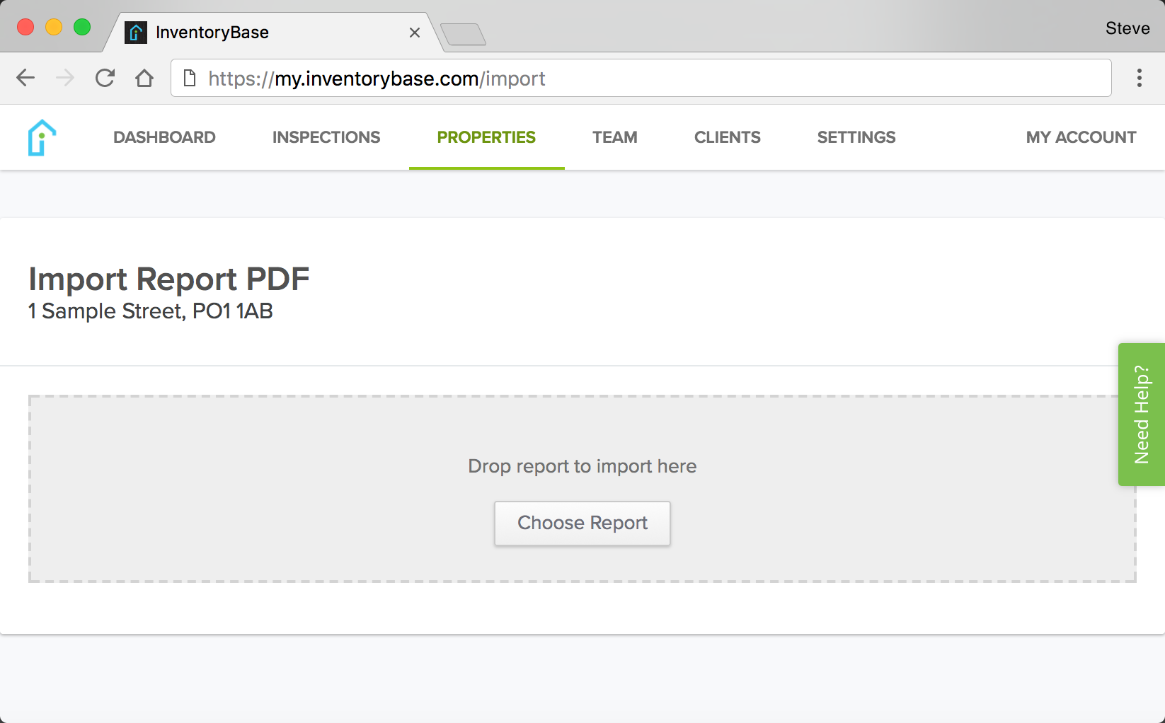 Instantly import your old reports into InventoryBase