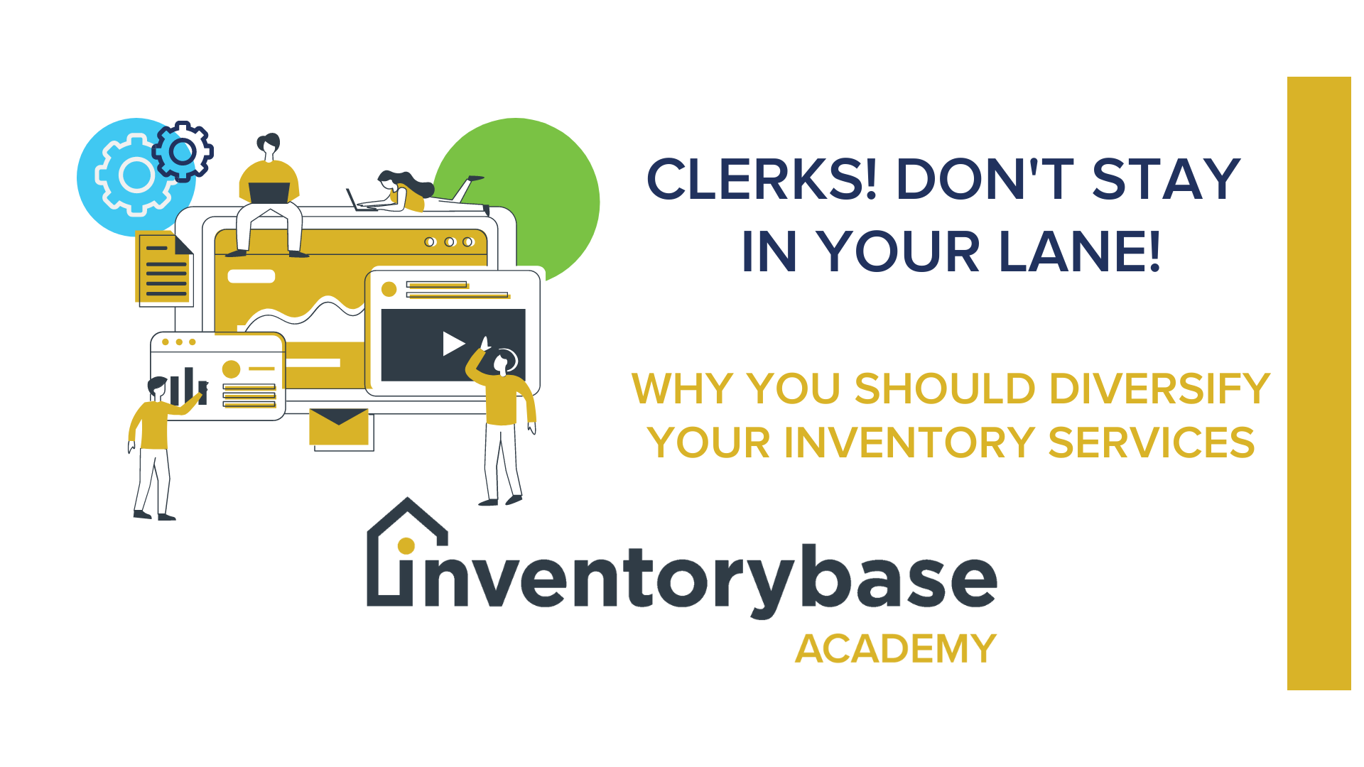 Clerks! Don’t stay in your lane – Diversify your services 