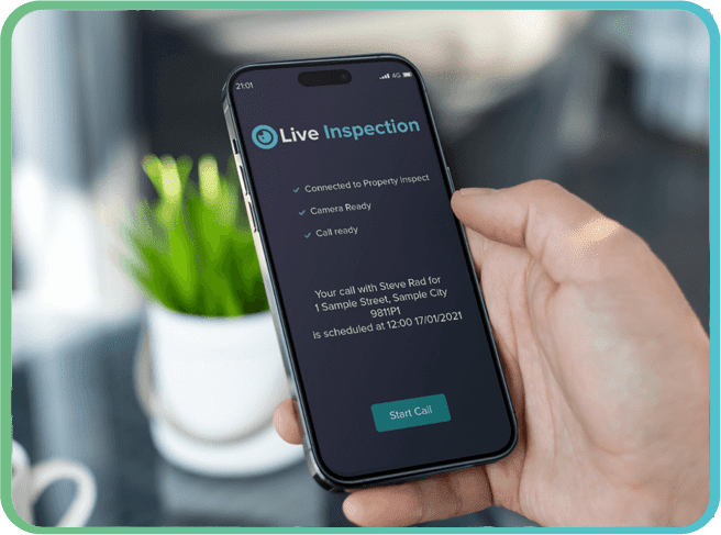 Conduct live video inspections